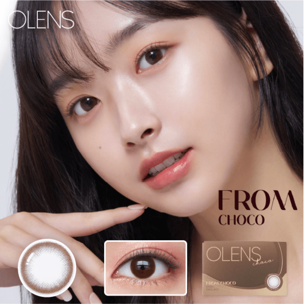 [Monthly] OLENS From Choco Contact Lens (2p)