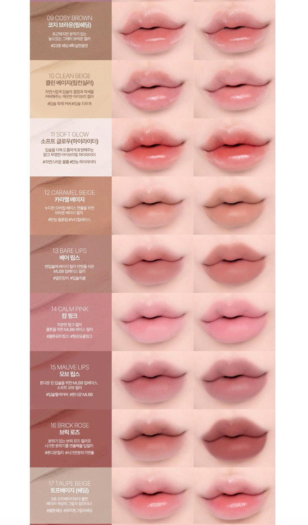 HEART PERCENT Dote On Mood Lip Pencil | FREE Mini Lip Gloss (Set/Single)