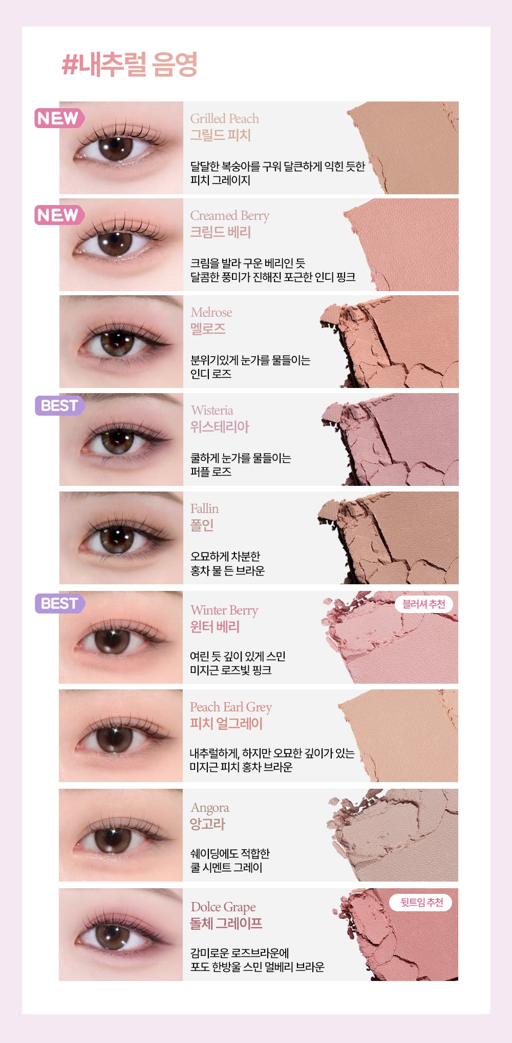 HOLIKA HOLIKA My Fave Piece Eye Shadow | Single