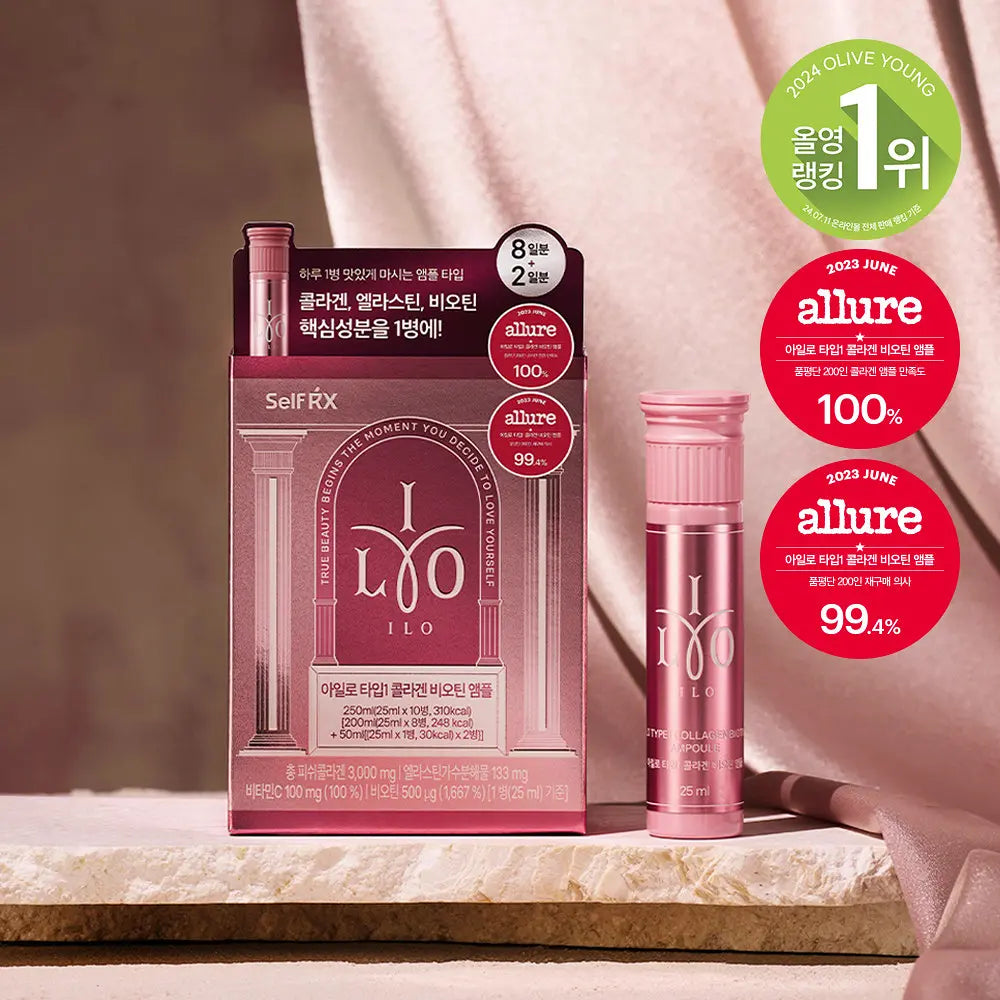 ILO Type 1 Collagen Biotin Ampoule | 10days