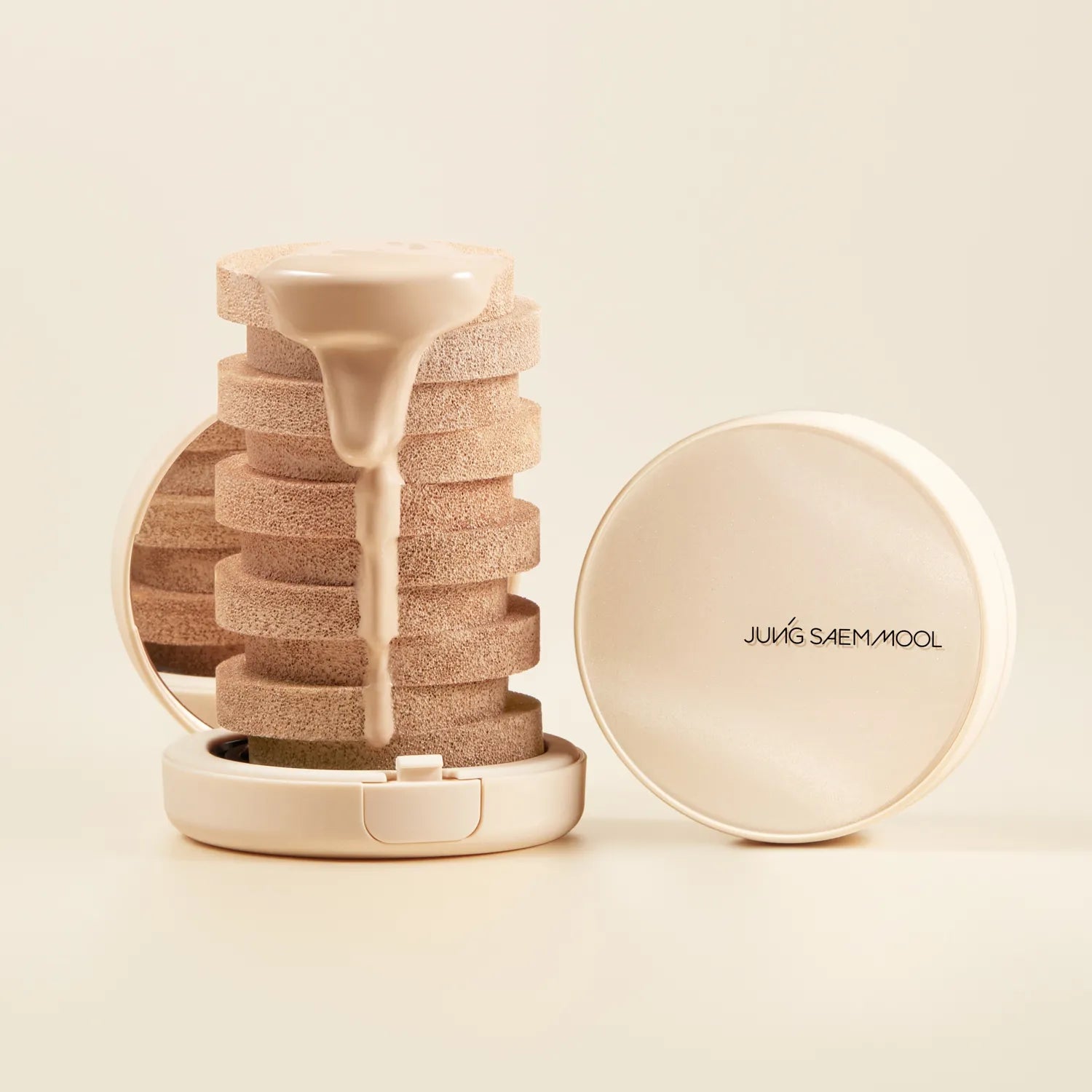 JUNG SAEM MOOL Essential Skin Nuder Cover Layer Cushion 遮瑕气垫 + 替换