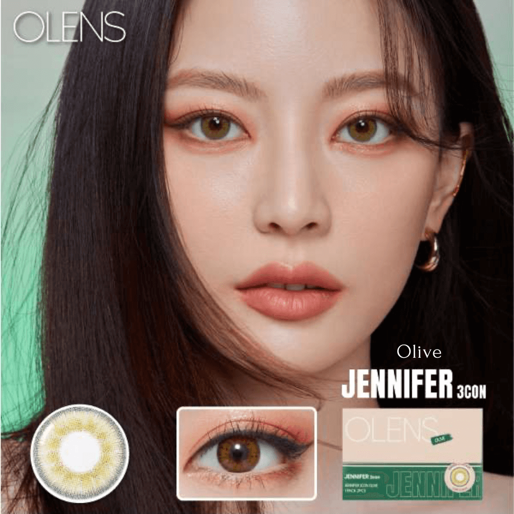 [Monthly] OLENS Jennifer 3con Contact Lens (2p)