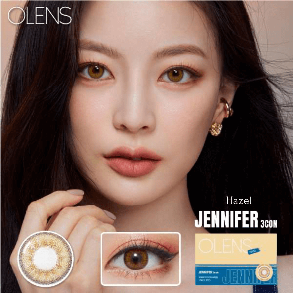 [Monthly] OLENS Jennifer 3con Contact Lens (2p)