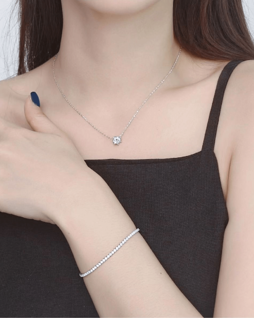 LLOYD 069 Moissanite Diamond Necklace