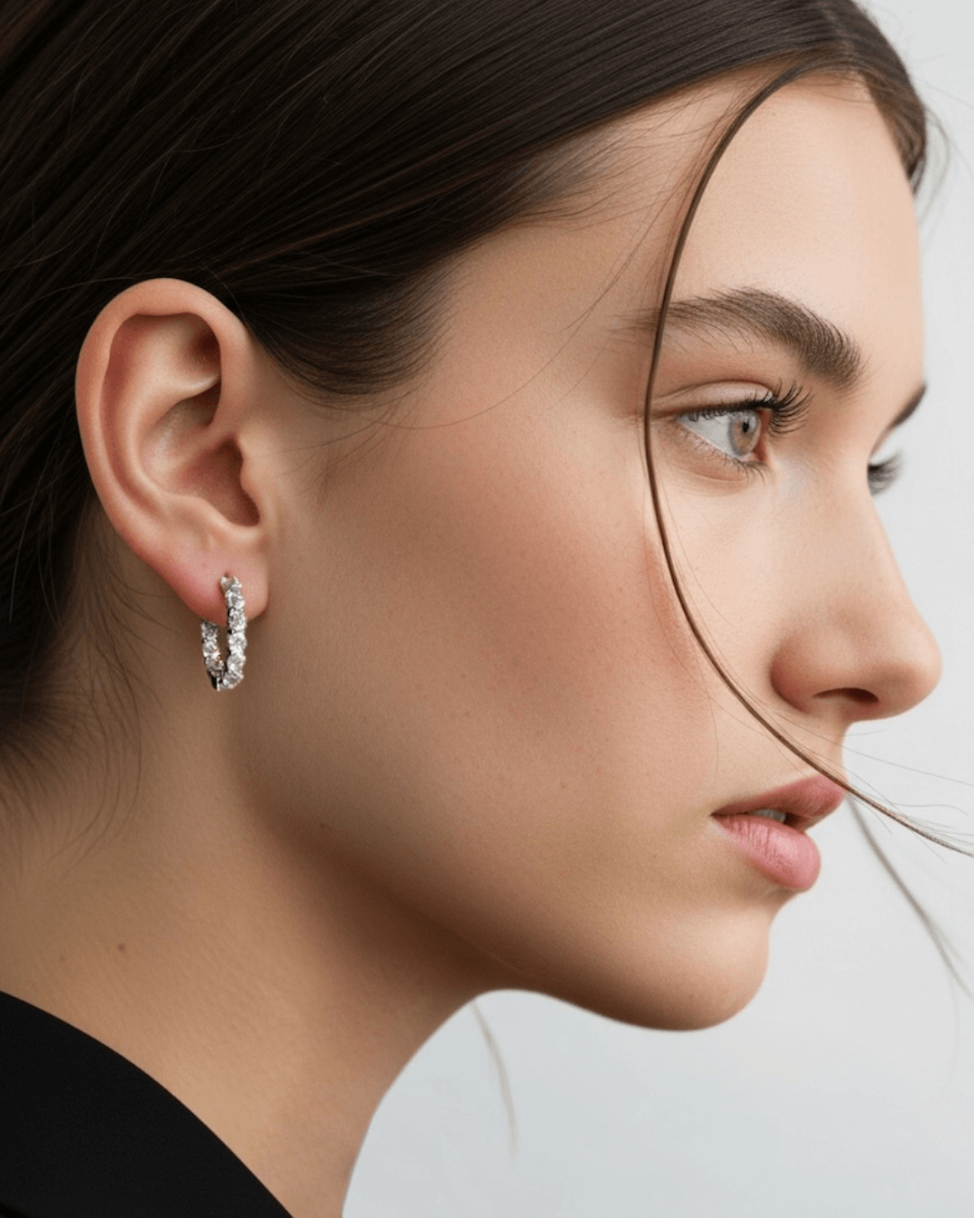 LLOYD 078 2mm Tennis Earrings (925 Silver)