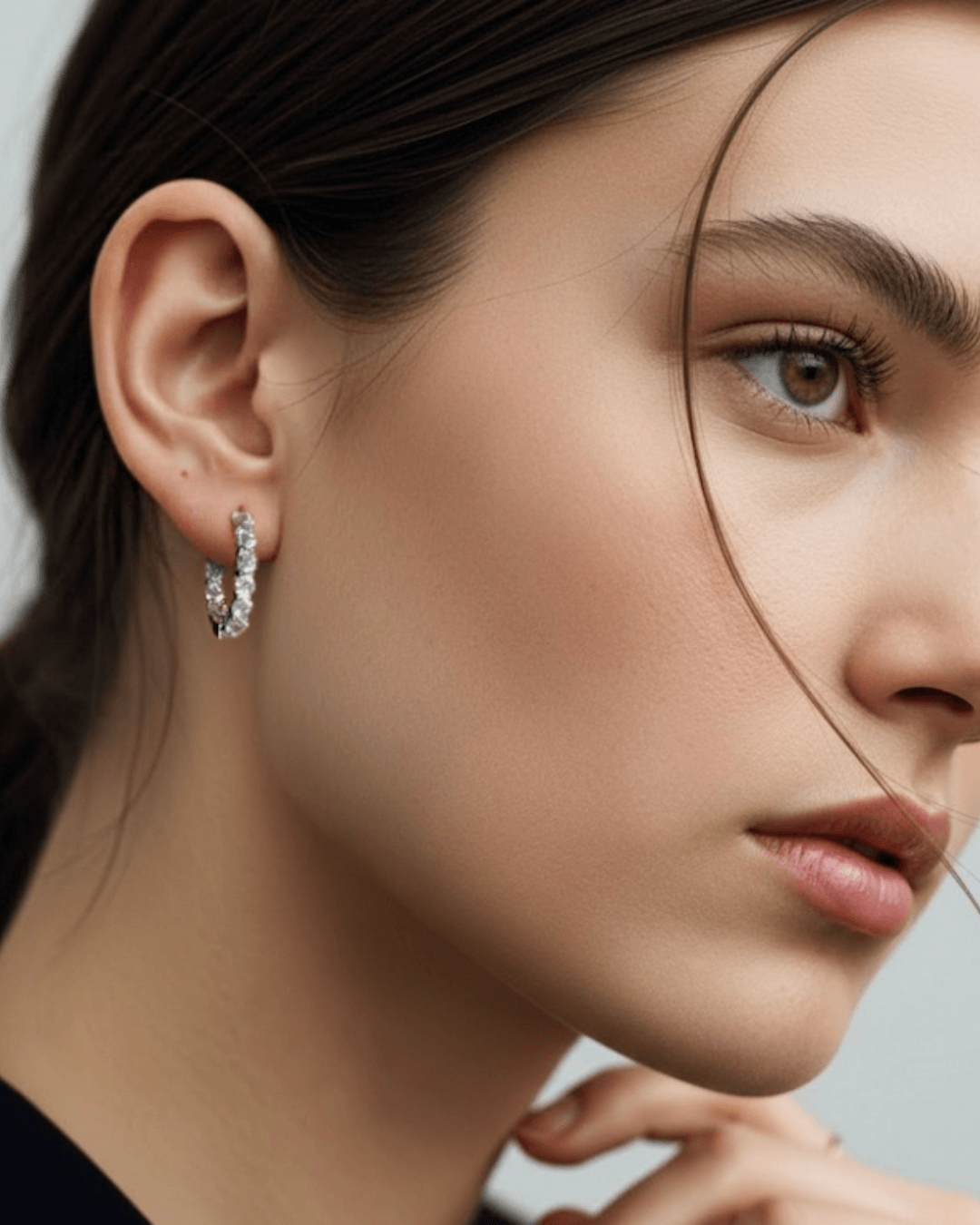 LLOYD 078 2mm Tennis Earrings (925 Silver)