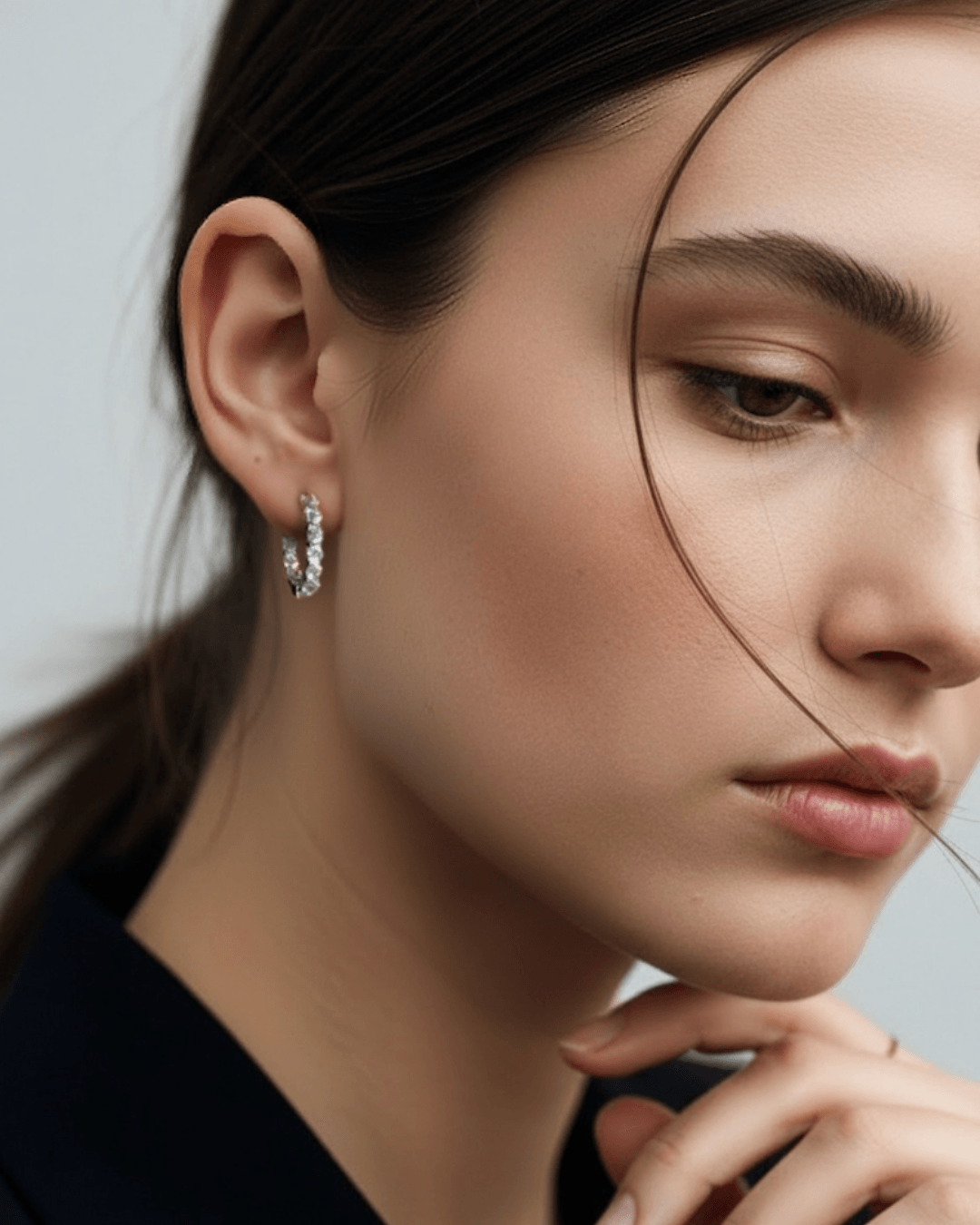 LLOYD 078 2mm Tennis Earrings (925 Silver)