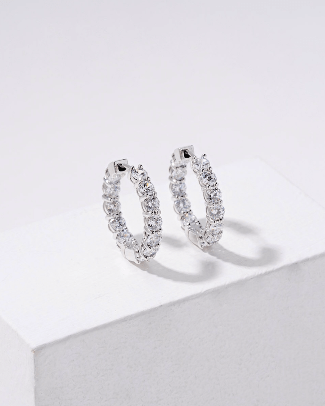 LLOYD 078 2mm Tennis Earrings (925 Silver)
