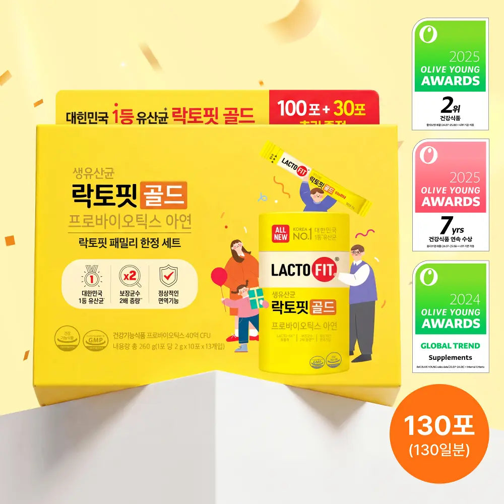 Lactofit Gold Family Pack 130 packs (130 days) (RE)