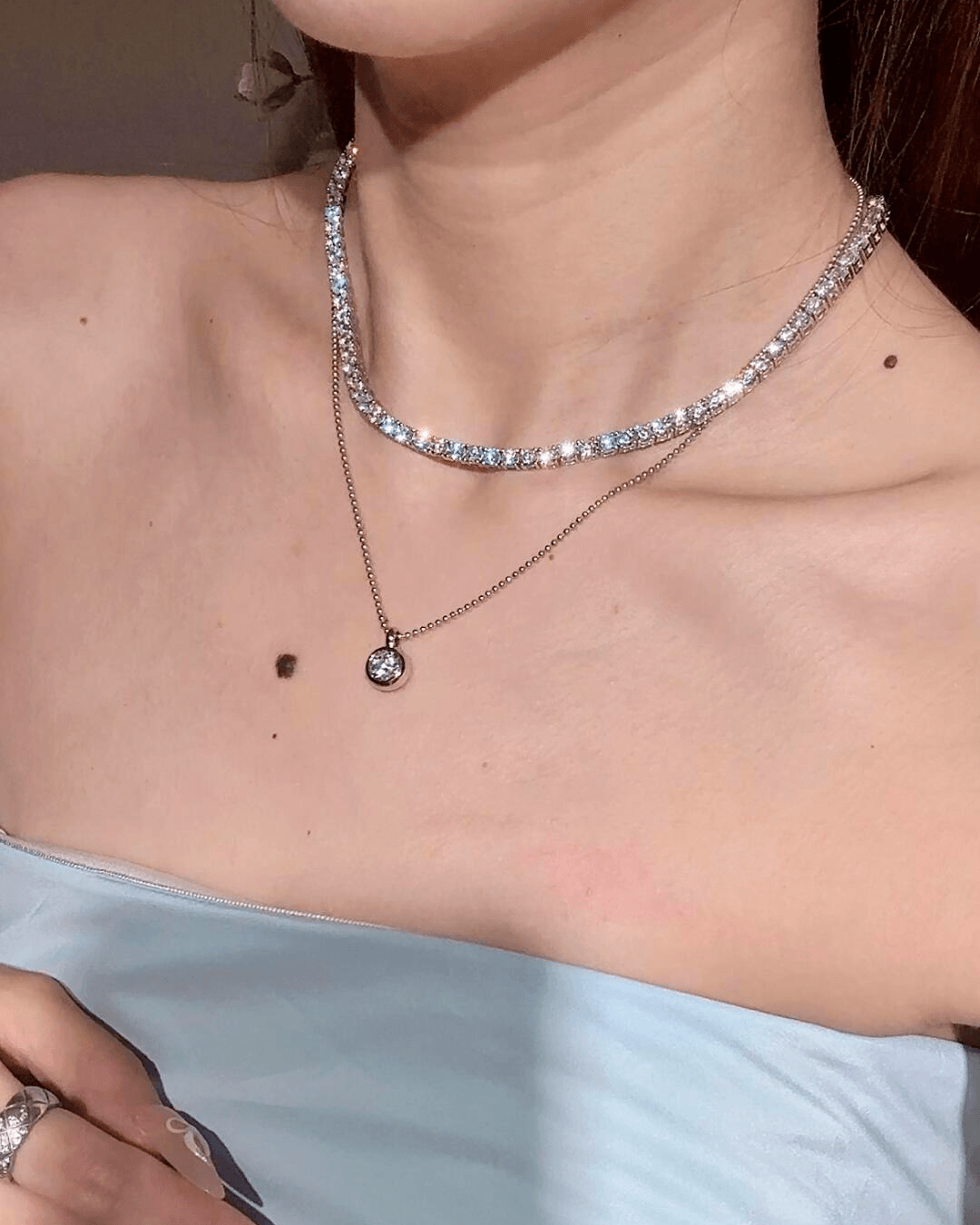 Lloyd 065 Tennis Necklace