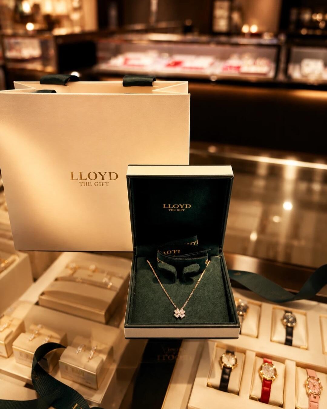 LLOYD 080 Clover Necklace 四叶草项链 (925silver)