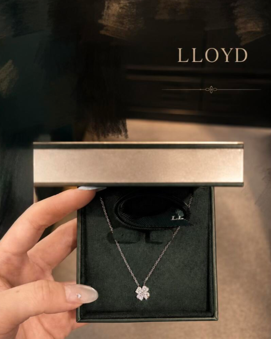 LLOYD 080 Clover Necklace 四叶草项链 (925silver)