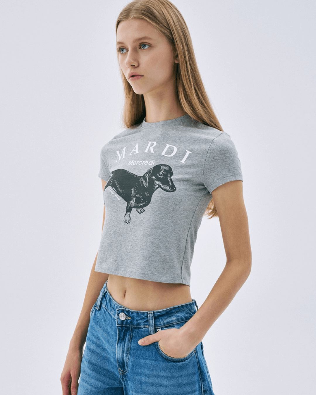 MARDI MERCREDI Cropped Tshirt Ddanji