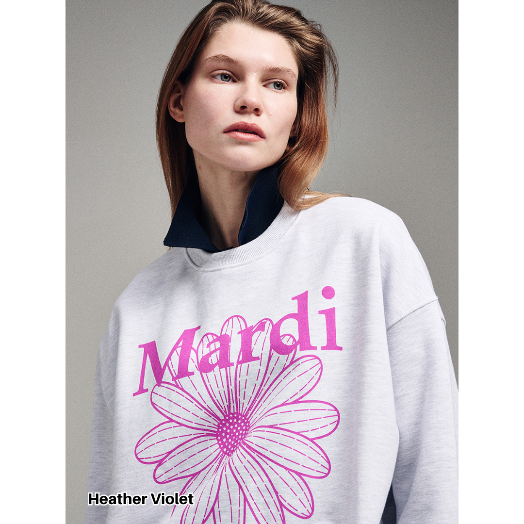 MARDI MERCREDI Sweatshirt FlowerMardi