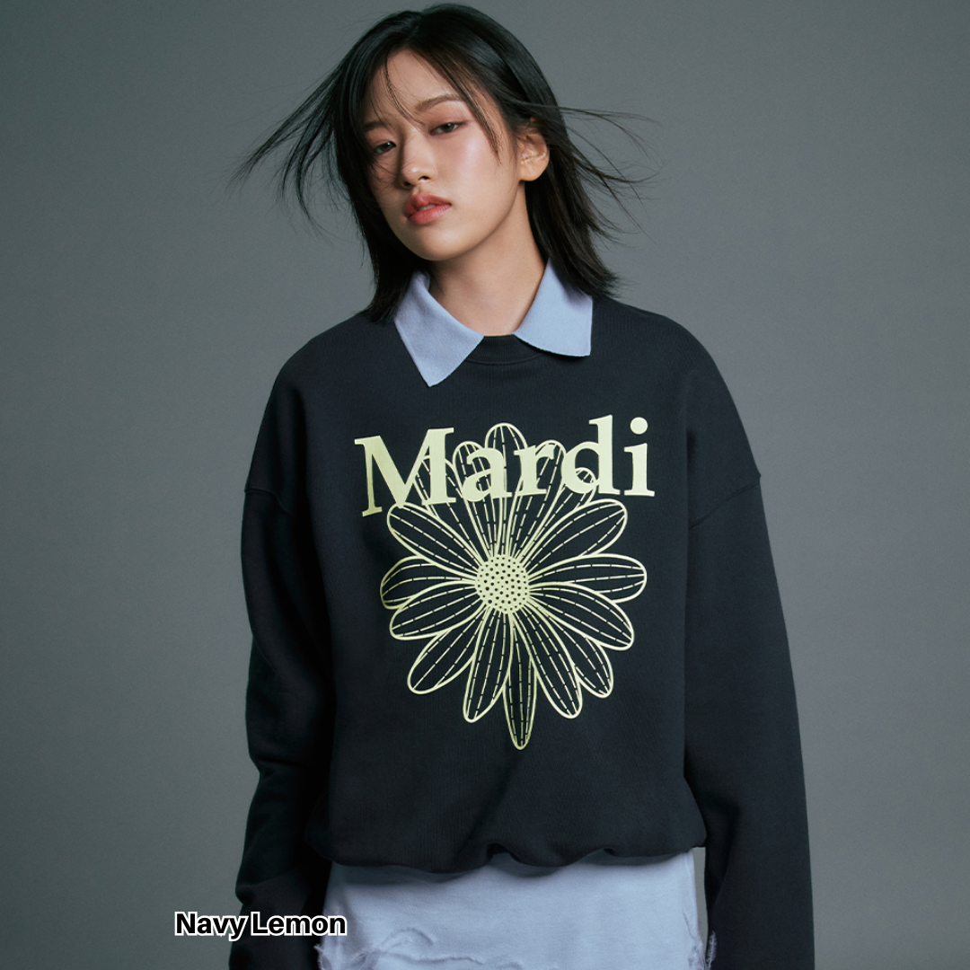 MARDI MERCREDI Sweatshirt FlowerMardi