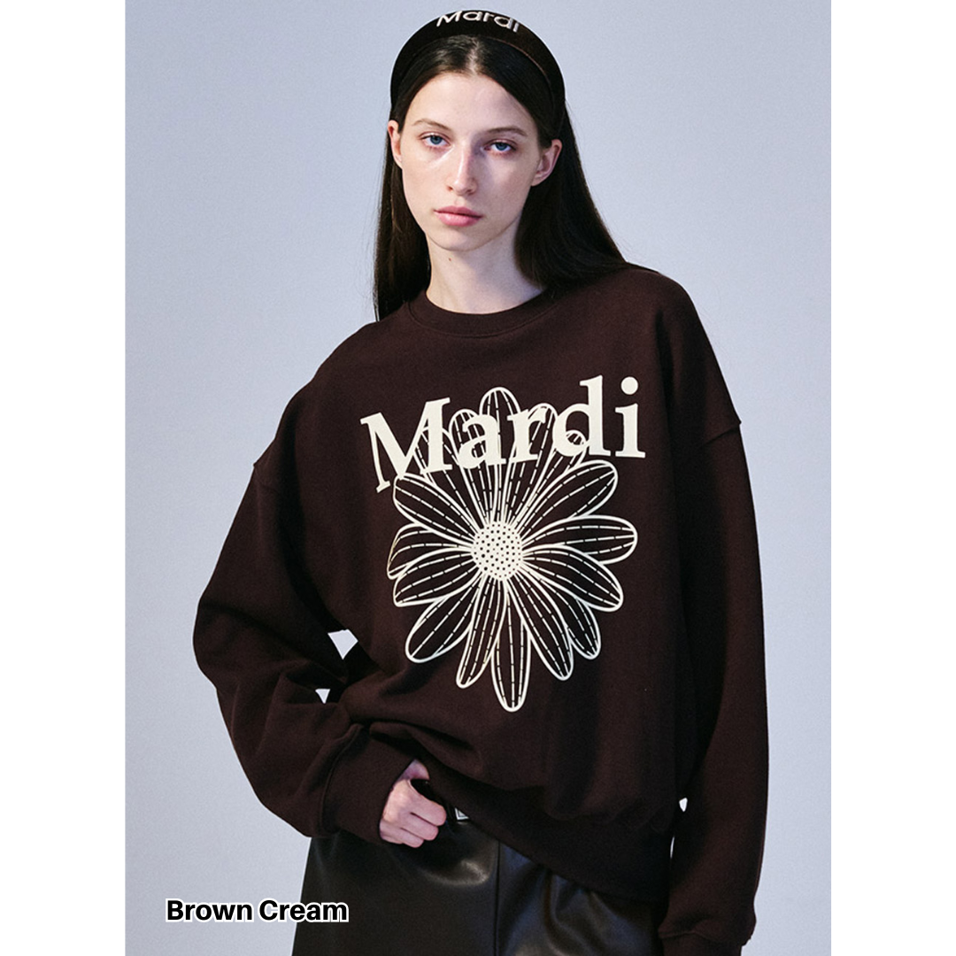 MARDI MERCREDI Sweatshirt FlowerMardi