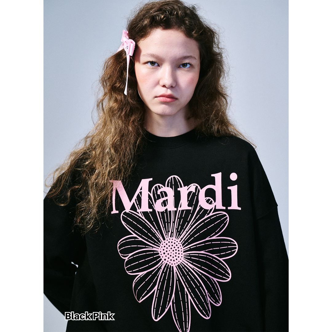 MARDI MERCREDI Sweatshirt FlowerMardi