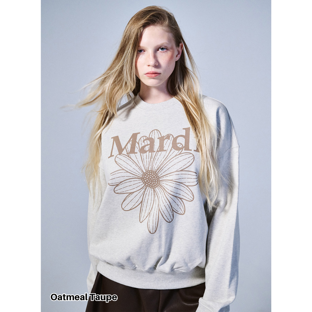 MARDI MERCREDI Sweatshirt FlowerMardi