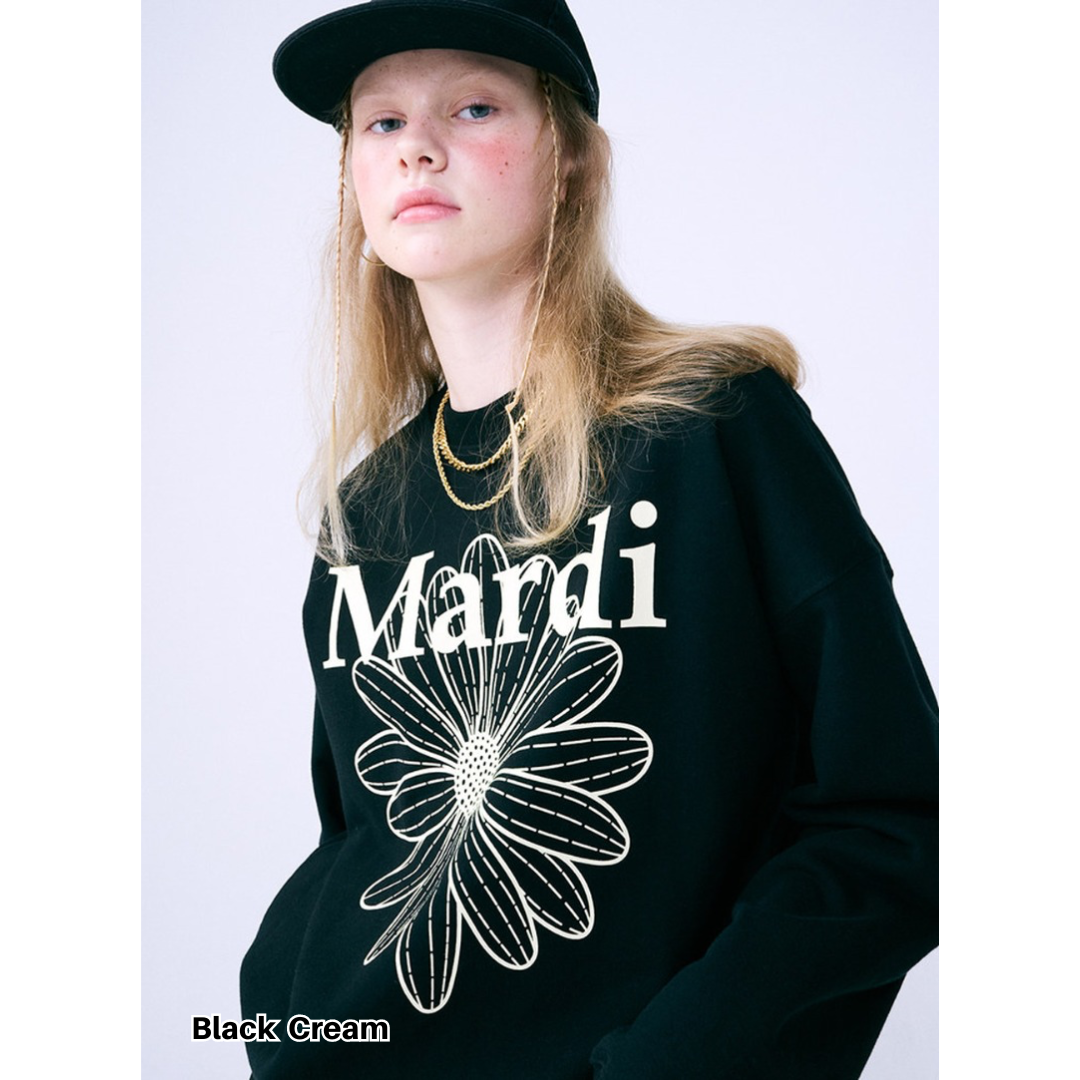 MARDI MERCREDI Sweatshirt FlowerMardi