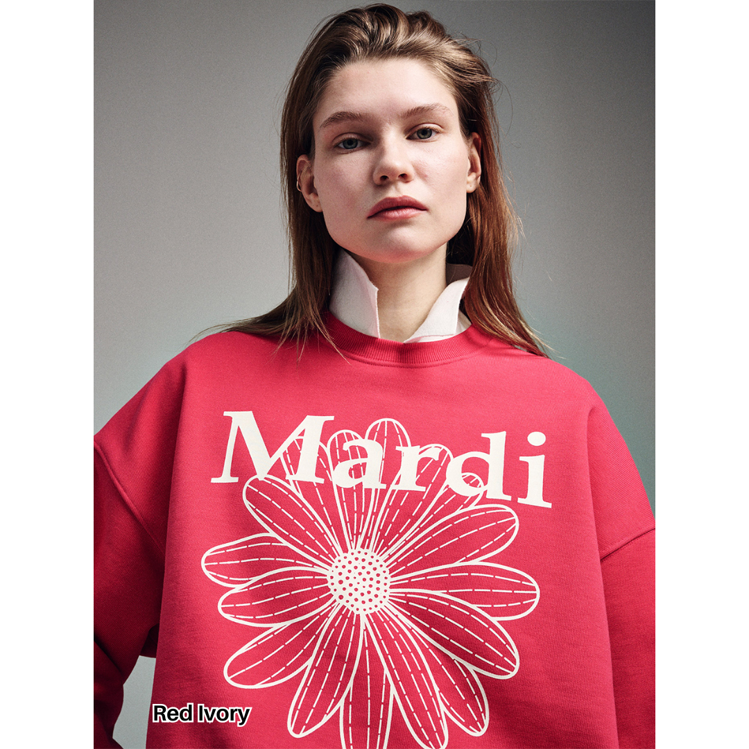 MARDI MERCREDI Sweatshirt FlowerMardi