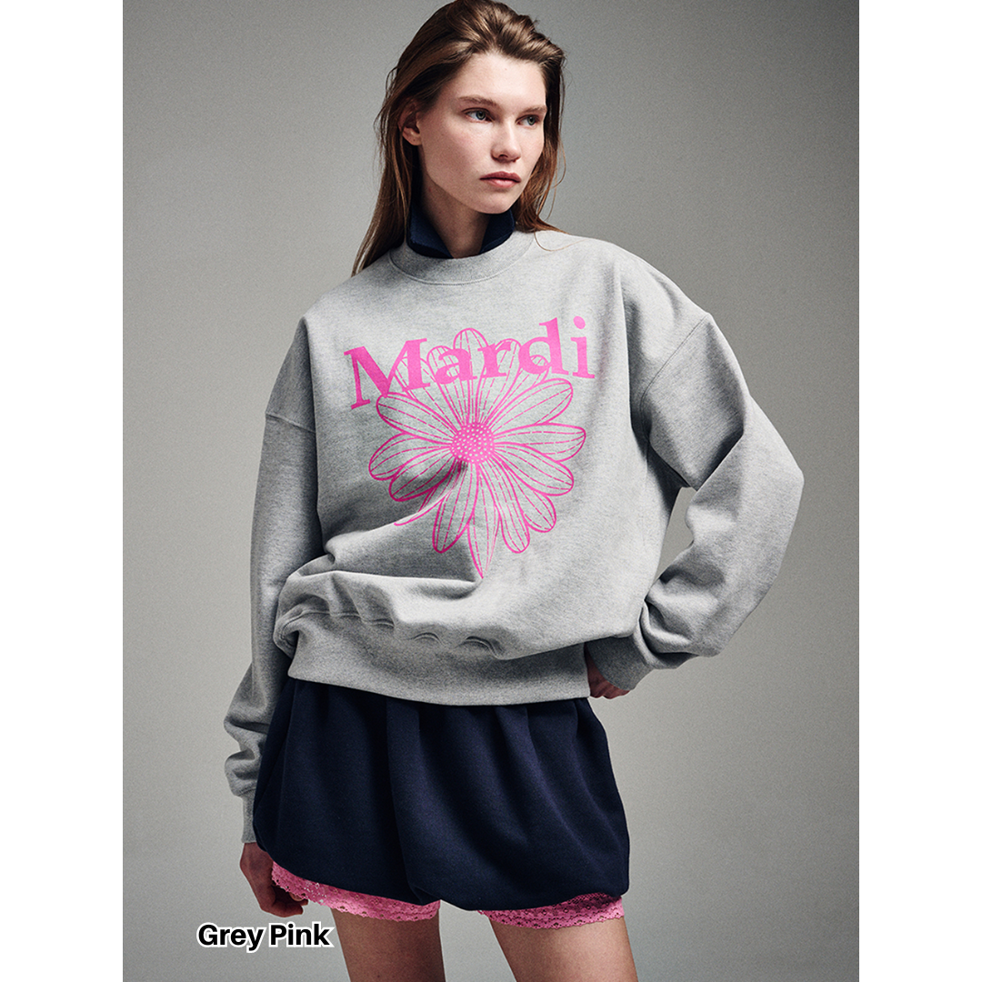 MARDI MERCREDI Sweatshirt FlowerMardi