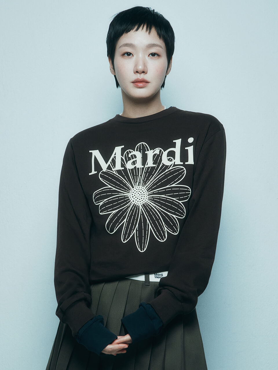 MARDI MERCREDI Tshirt Long Sleeve Flowermardi