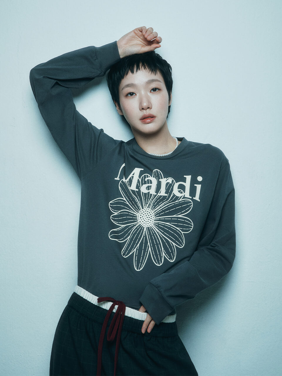 MARDI MERCREDI Tshirt Long Sleeve Flowermardi
