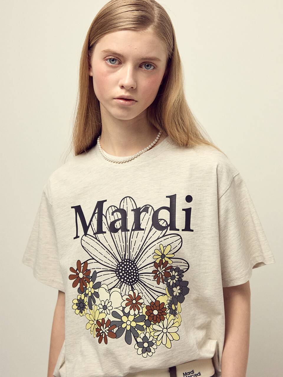 MARDI MERCREDI Tshirt Flowermardi Jardin