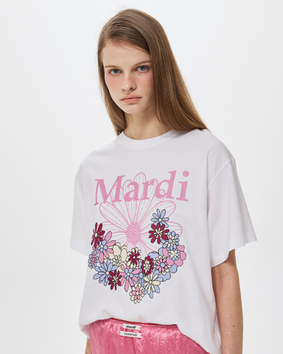 MARDI 111 TSHIRT FLOWERMARDI JARDIN VVD