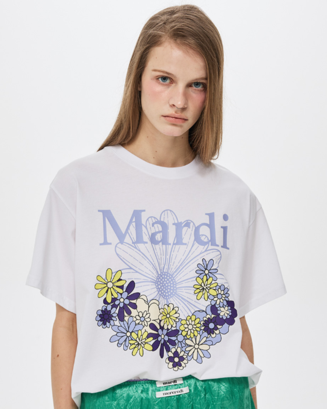 MARDI 111 TSHIRT FLOWERMARDI JARDIN VVD