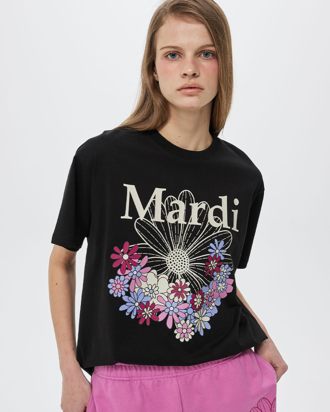 MARDI 111 TSHIRT FLOWERMARDI JARDIN VVD