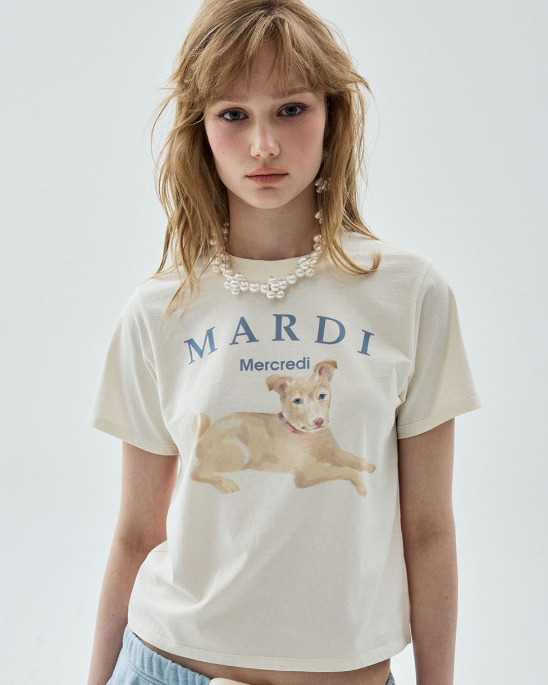 MARDI 118 SLIM TSHIRT NEZ TOUT ROSE