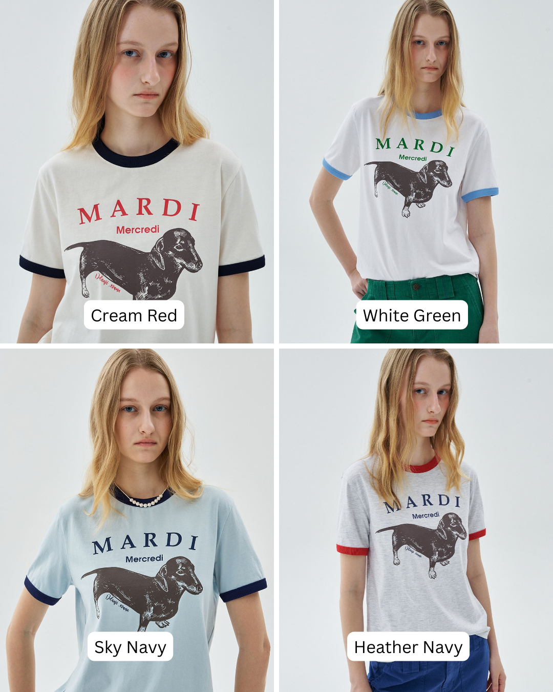 MARDI 120 SLIM RINGER TSHIRT DDANJI