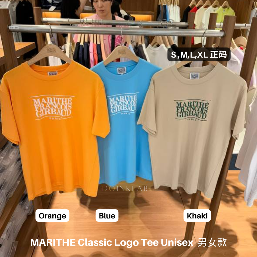 Marithe 004 Classic Logo Tee (Unisex)