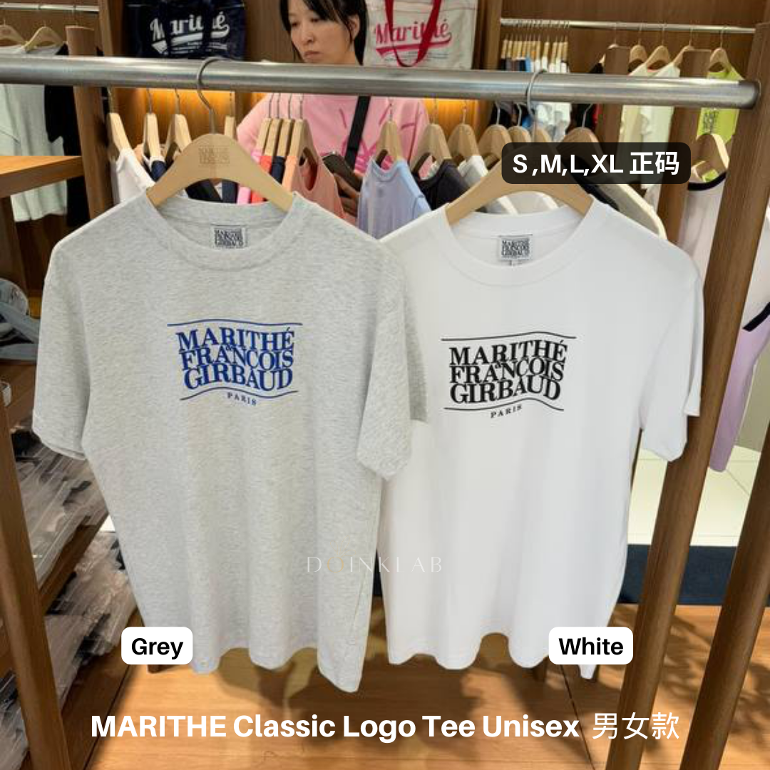 Marithe 004 Classic Logo Tee (Unisex)