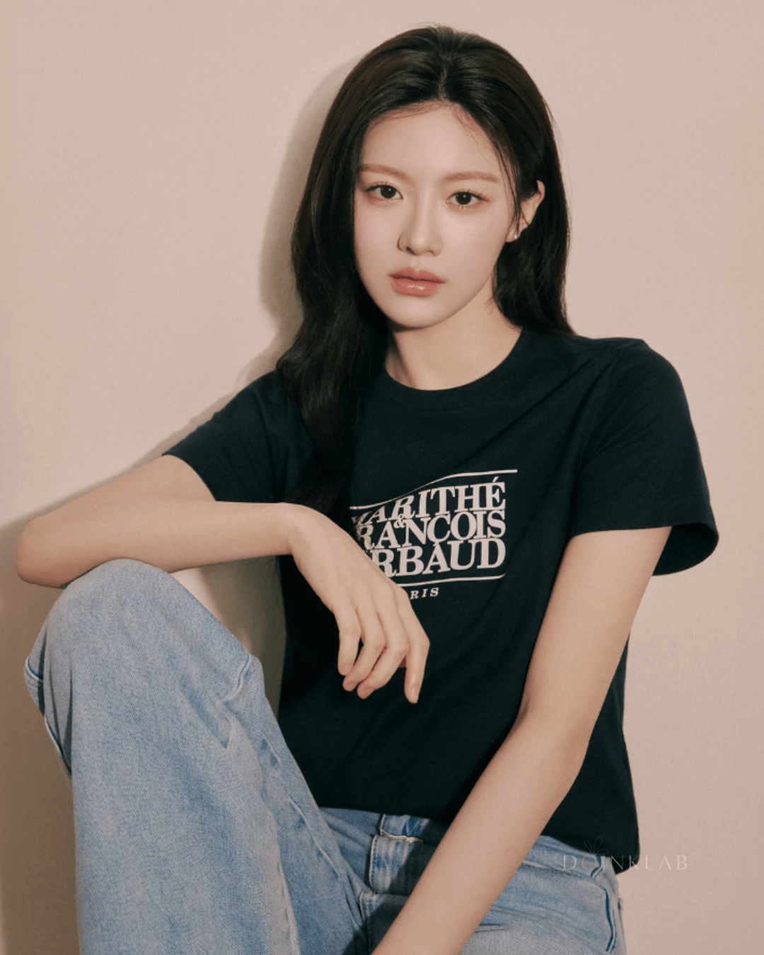 Marithe 002 W Classic Logo Tee