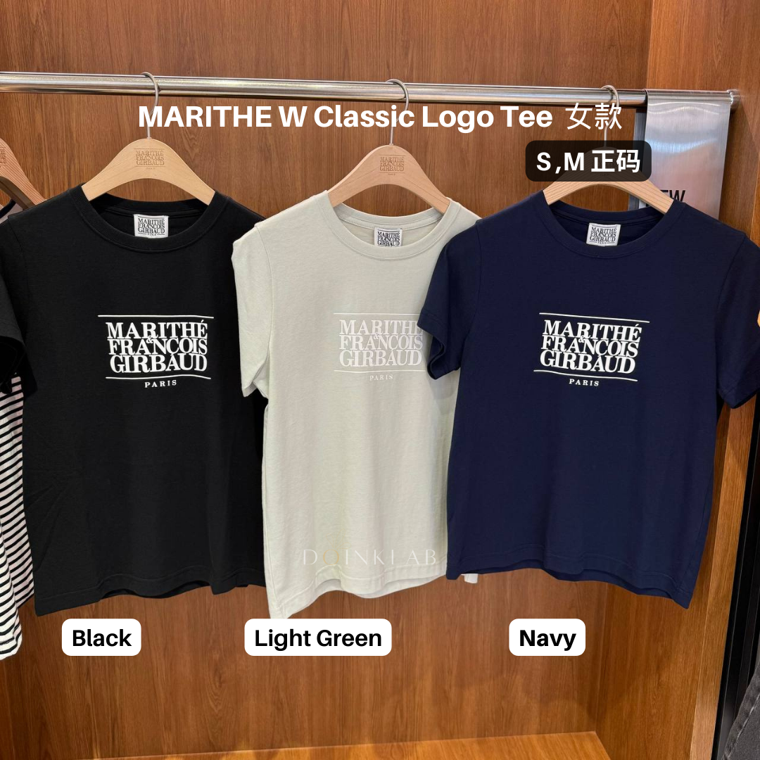 Marithe 004 Classic Logo Tee (Unisex)