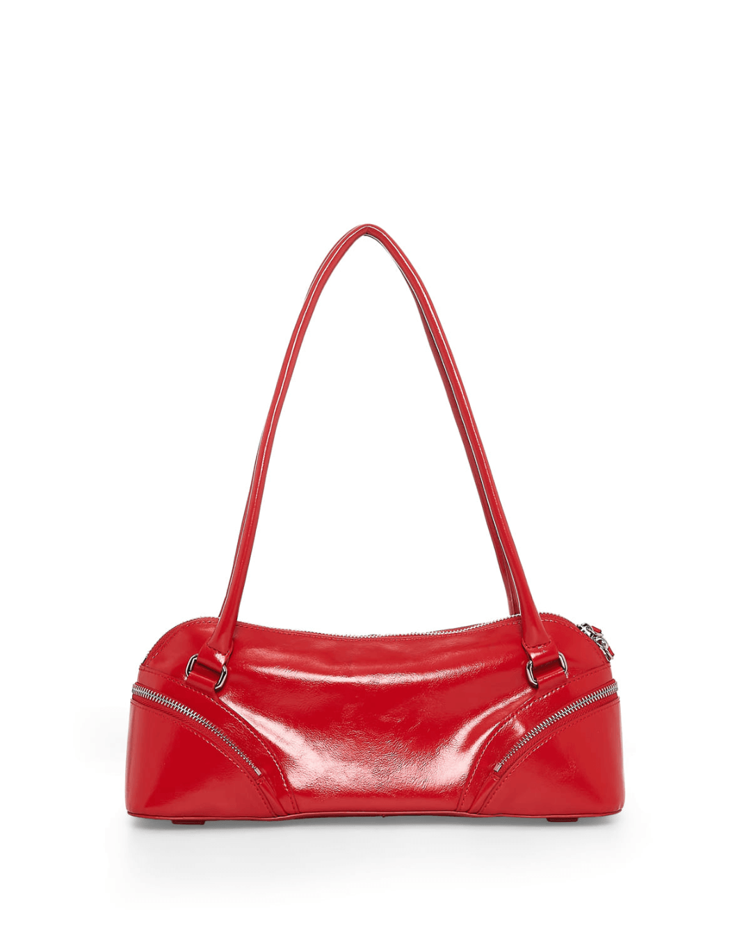 MATIN KIM 037 Curve Zip Baguette Bag (3colors)