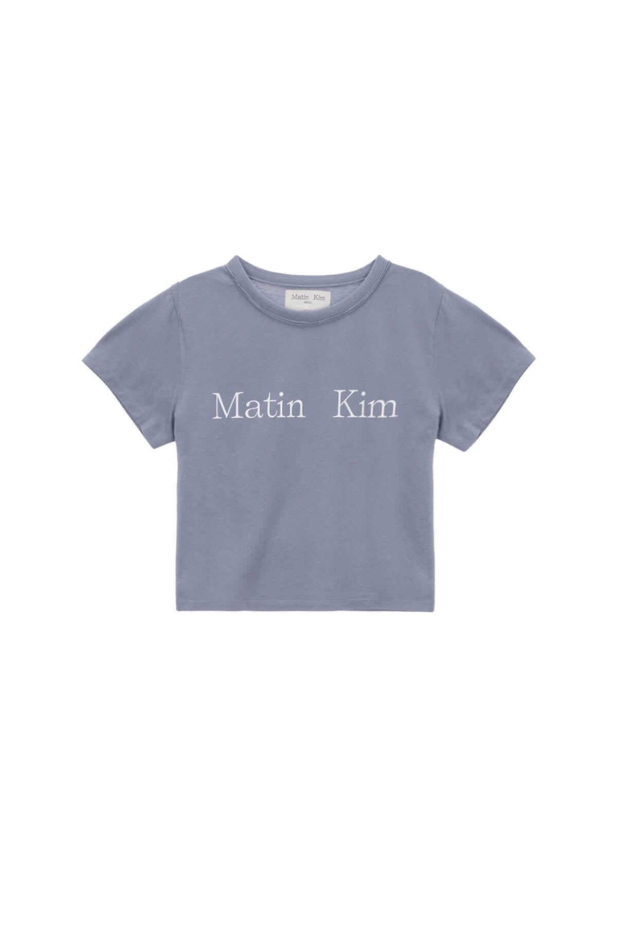 MATIN KIM Logo Crop Top