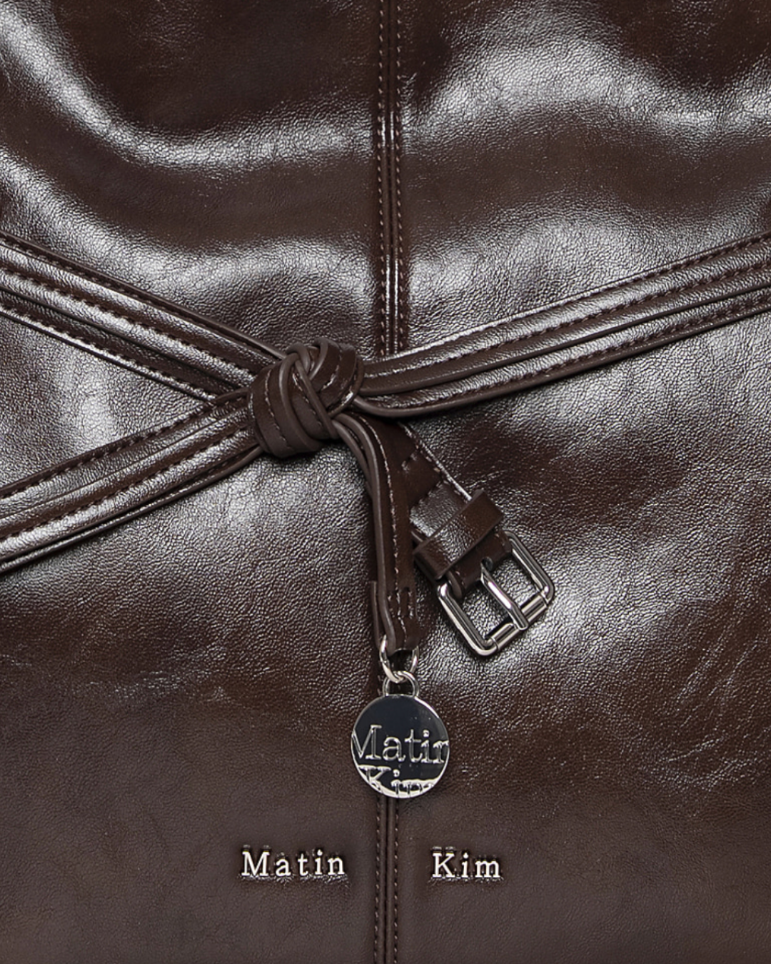 MATIN KIM 050 Drop Tail Mellow Big Shoulder Bag