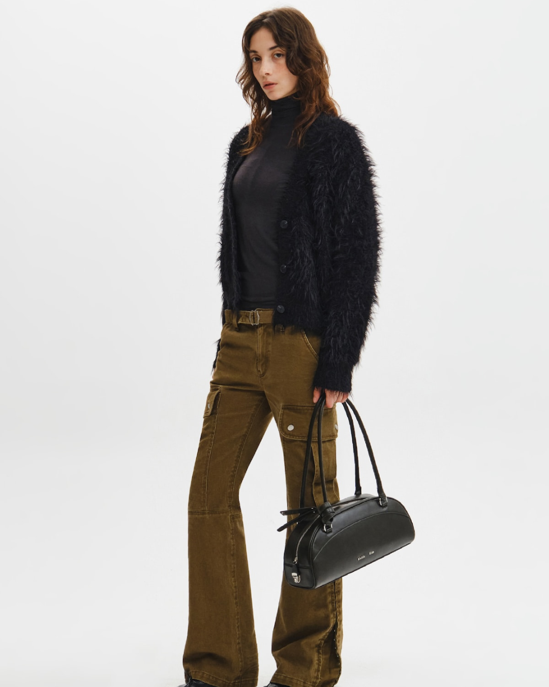 MATIN KIM 053 Halfmoon Bowling Bag