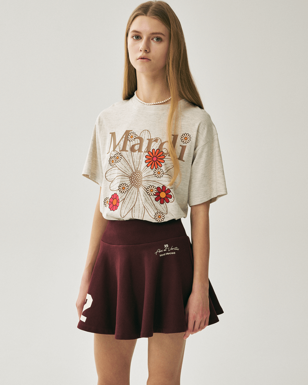 MARDI MERCREDI Tshirt FlowerMardi Blossom
