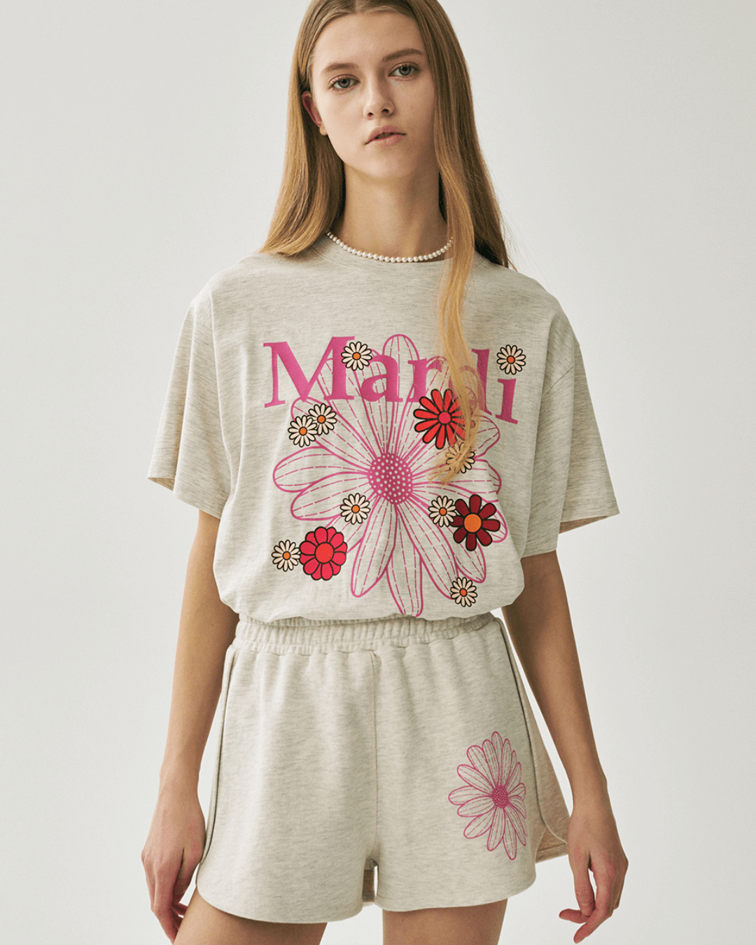 MARDI MERCREDI Tshirt FlowerMardi Blossom