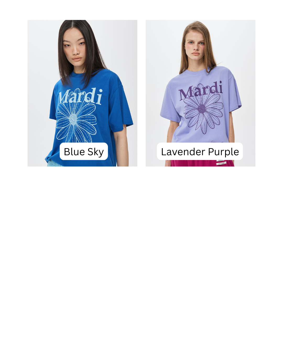 MARDI MERCREDI 001 Tshirt FlowerMardi