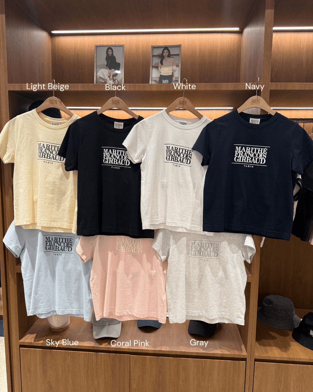 Marithe 002 W Classic Logo Tee