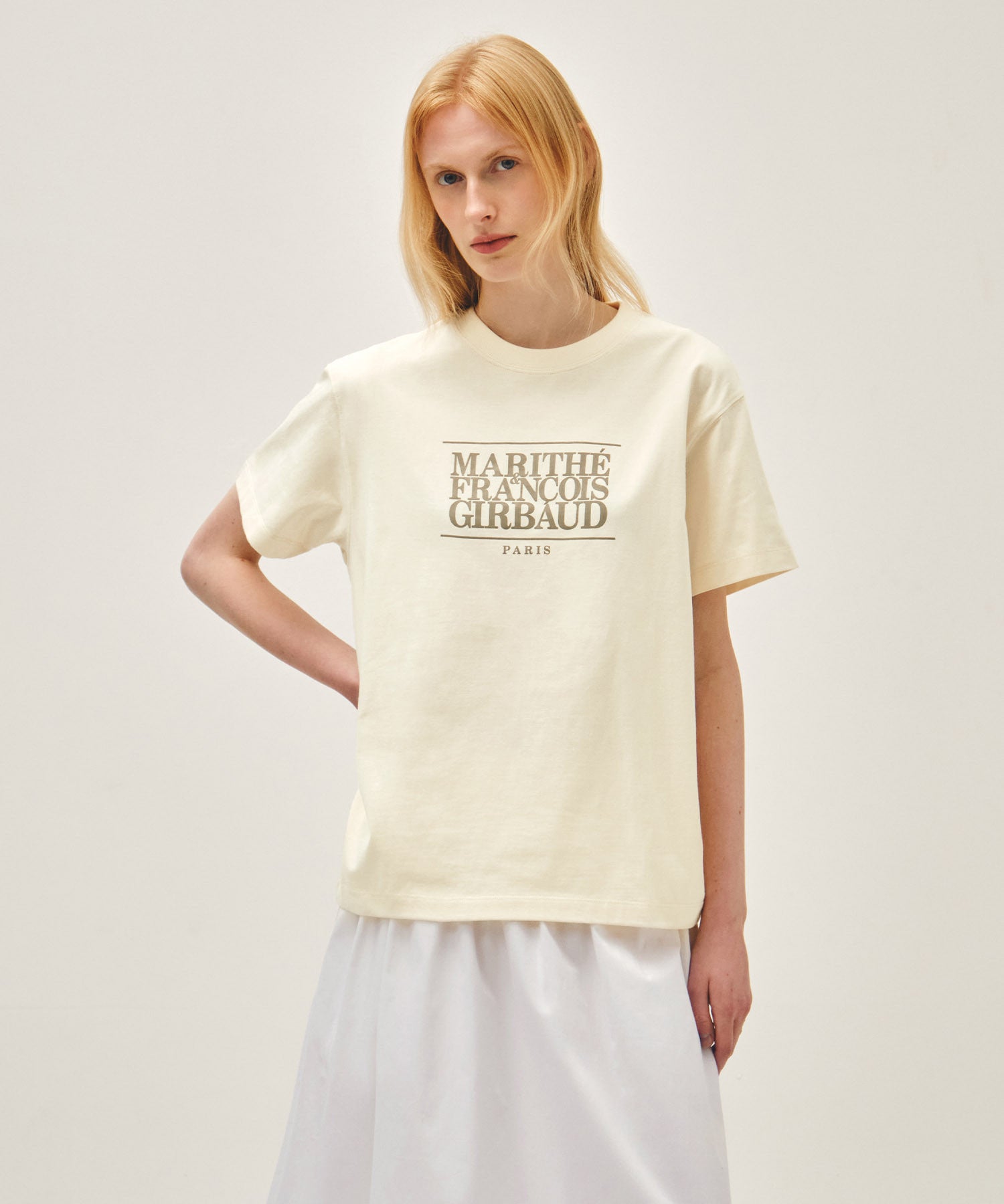 Marithe 004 Classic Logo Tee (Unisex)