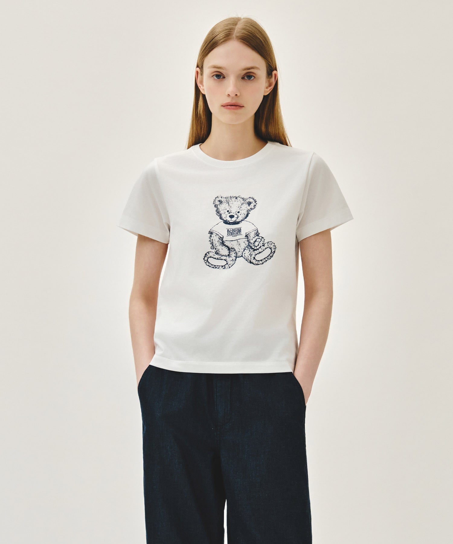 Marithe 059 W DOODLE BEAR TEE