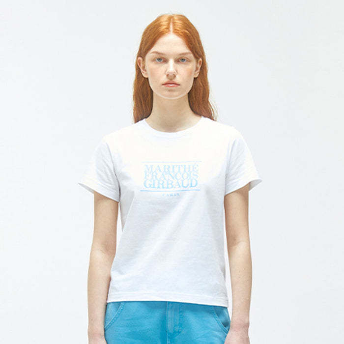 Marithe 002 W Classic Logo Tee