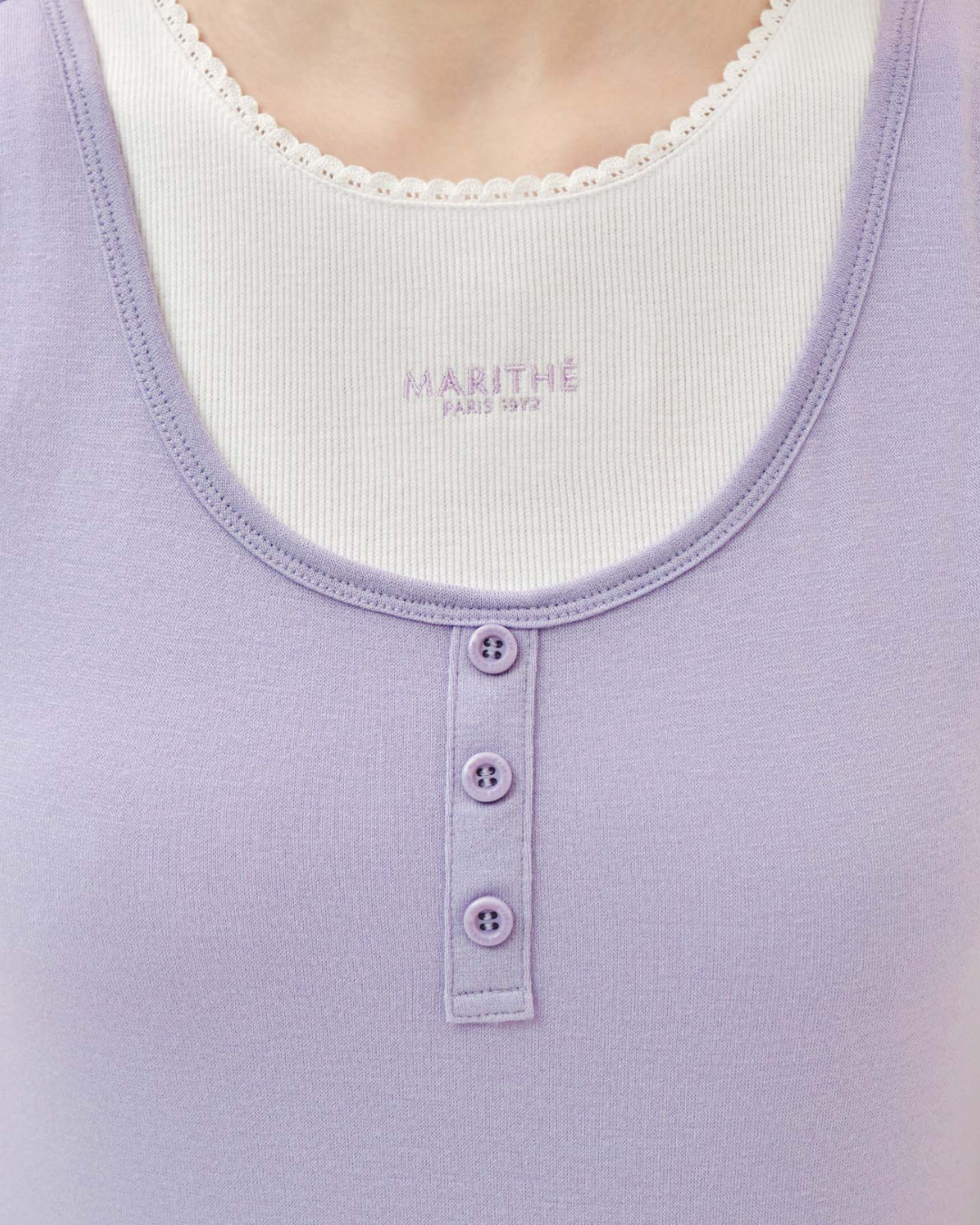 Marithe 081 W Layered Sleeveless