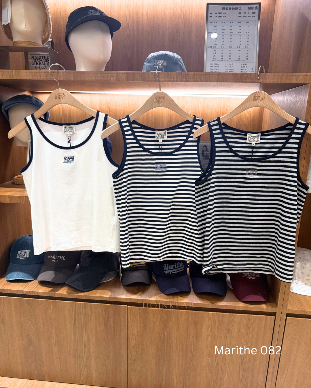 Marithe 082 W Small Classic Logo Sleeveless